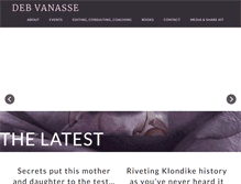 Tablet Screenshot of debvanasse.com